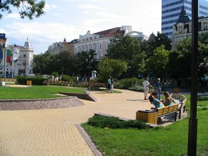 The town of Burgas