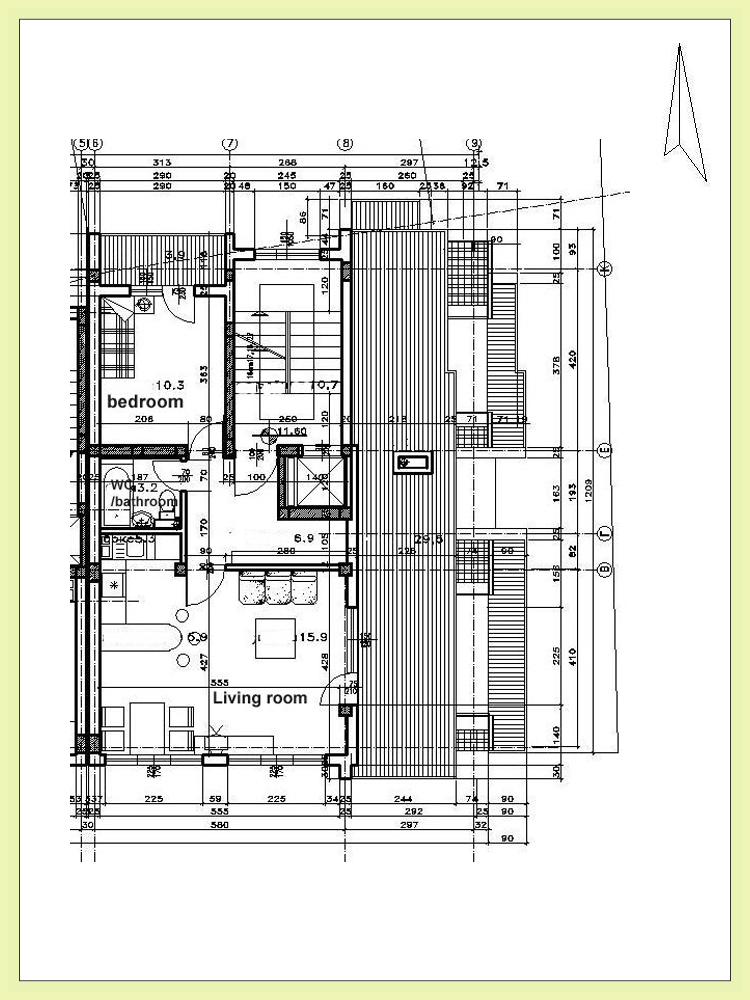 residential floor plans. Fourth Residential Floor