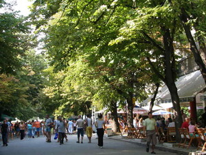 The town of Burgas