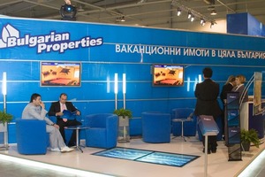 BulgarianProperties stand on the Balkan Property Exhibition in Sofia
