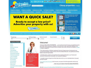 The index page of our new site