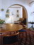 Sunny dining area