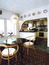 The open plan kitchen