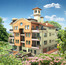 Unique residential complex in Renaissance style