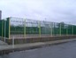 The football stadium