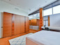 The master bedroom on the second floor includes an en suite bathroom